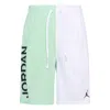 Air Jordan Colorblock Drawstring Shorts Men's Mint Green