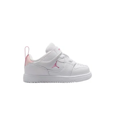 Pre-owned Air Jordan Court Connect Low Td 'white Pink Foam' | Infant Size 4