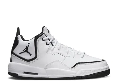 Air Jordan Courtside 23 Gs 'white Black'