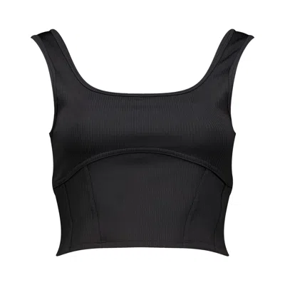 Pre-owned Air Jordan Cropped Tank 'black' | Women's Size L