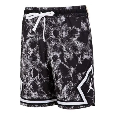 Air Jordan Diamond Basketball Shorts 'black White'