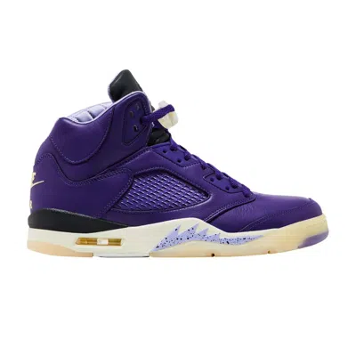 Pre-owned Air Jordan Dj Khaled X  5 Retro 'we The Best - Court Purple'