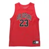 Air Jordan Dna Distorted Flying Men's Basketball Mesh Training Vest In Red