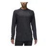 Air Jordan Dri-fit Adv Sport Long-sleeve Top 'dark Shadow' In Black