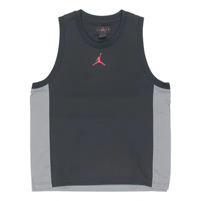 Air Jordan Dri-fit Air Statement Splicing Quick-dry Basketball Sports Vest Male Black