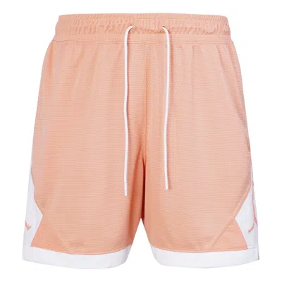 Air Jordan Dri-fit Basketball Sports Training Splicing Shorts Pink