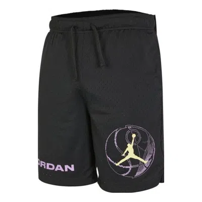 Air Jordan Dri-fit Jumpman Shorts 'black Purple'