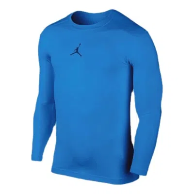 Air Jordan Dri-fit Long Sleeve T-shirt 'blue'
