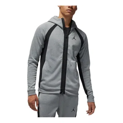 Air Jordan Dri-fit Sport Air Full-zip Hoodie 'grey' In Gray