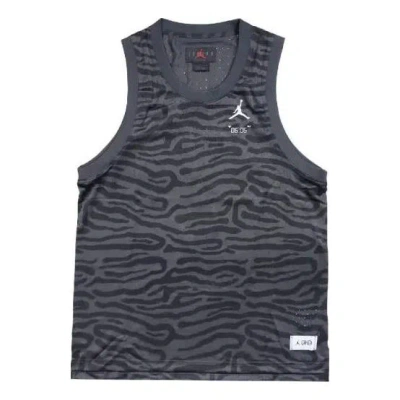 Air Jordan Dri-fit Sport Breakfast Club Mesh Jersey 'black' In Blue
