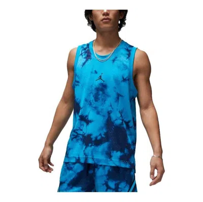 Air Jordan Dri-fit Sport Breakfast Club Mesh Jersey ' Laser Blue'