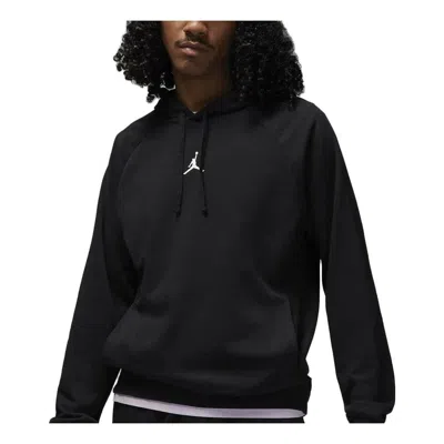 Air Jordan Dri-fit Sport Crossover Fleece Hoodie 'black White'