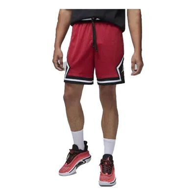 Air Jordan Dri-fit Sport Diamond Shorts 'red Black'
