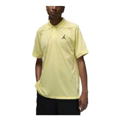 Air Jordan Dri-fit Sport Golf Polo Shirt 'yellow'