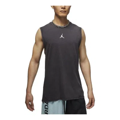 Air Jordan Dri-fit Sport Sleeveless Top 'black White'
