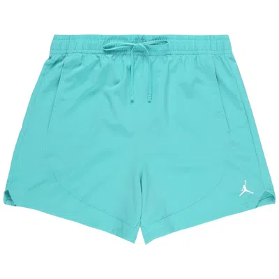 Pre-owned Air Jordan Dri-fit Sport Woven Shorts 'washed Teal/white' | Men's Size L In Blue