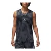 Air Jordan Dry-fit Sports Breakfast Club Mesh Jersey 'black Grey'