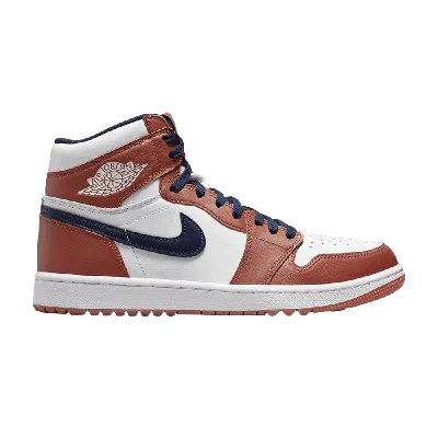 Pre-owned Air Jordan Eastside Golf X  1 High Golf 'out The Mud' In Red