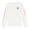 Air Jordan Embroidered Alphabet Printing Casual Sports Round Neck Long Sleeves White