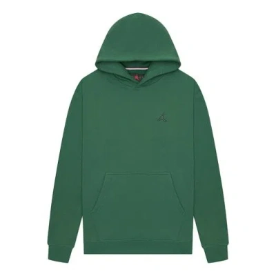 Air Jordan Embroidered Logo Sports Fleece Hoodie 'green'