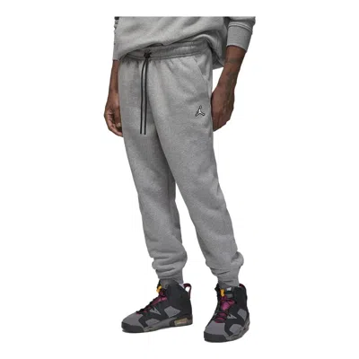 Air Jordan Essential Fleece Sweatpants 'grey' In Gray