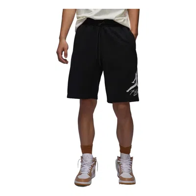 Air Jordan Essentials Fleece Shorts Asia Sizing 'black White'