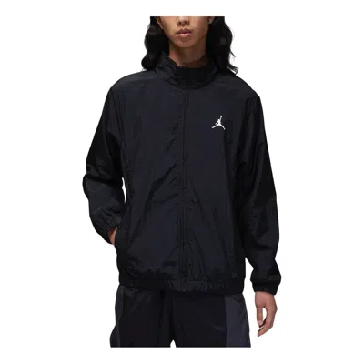 Air Jordan Essentials Graphic Woven Jacket Asia Sizing 'black'
