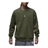 Air Jordan Essentials Logo Sweatshirt 'olive Green'