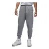 Air Jordan Essentials Loopback Sweatpants 'grey' In Gold