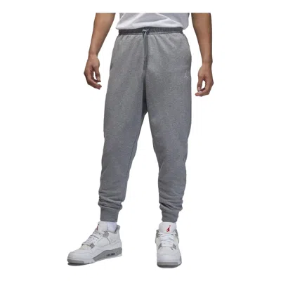 Air Jordan Essentials Loopback Sweatpants 'grey' In Gold