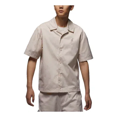 Air Jordan Essentials Statement Shirt Asia Sizing 'light Brown' In Gray