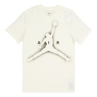 Air Jordan Essentials Stencil Graphic Tee 'sail' In Neutral