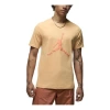 Air Jordan Essentials T-shirt 'gold' In Orange