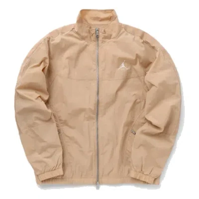 Air Jordan Essentials Warm-up Jacket 'hemp' In Neutral