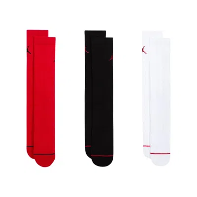 Pre-owned Air Jordan Everyday Crew Socks (3 Pairs) 'multicolor' | Multi-color | Men's Size L