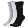Air Jordan Everyday Max Basketball Socks For Men 3 Pairs 'gray White Black'