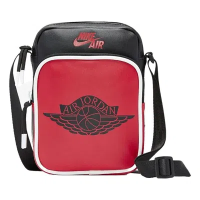 Air Jordan Festival Crossbody Sport Bag 'red Black' In Multi