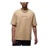 Air Jordan Fight Club T-shirt 'tan' In Brown