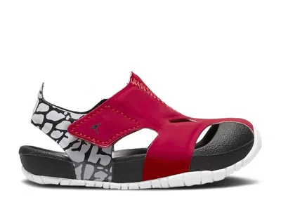 Air Jordan Babies'  Flare Sandal Td 'giraffe' In Red