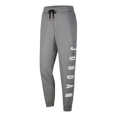 Air Jordan Fleece Casual Long Pants Gray