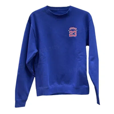 Air Jordan Fleece Crew Sweatshirt 'blue'