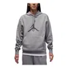Air Jordan Fleece Hoodie 'grey' In Gray