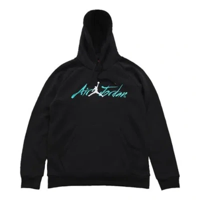 Air Jordan Fleece Lined Casual Pullover Jacket Black
