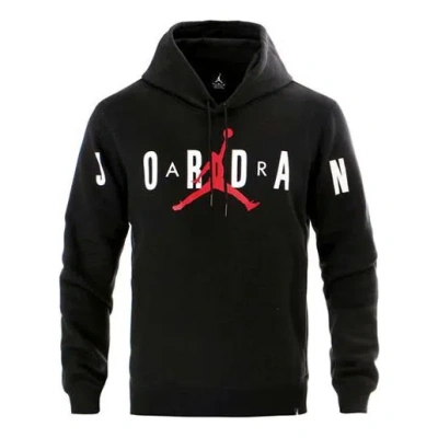 Air Jordan Fleece Lined Hooded Stay Warm Black