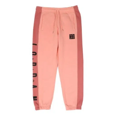 Air Jordan Fleece Lined Stay Warm Sports Long Pants Pink