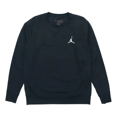 Air Jordan Fleece Lined Stay Warm Sports Round Neck Pullover Black