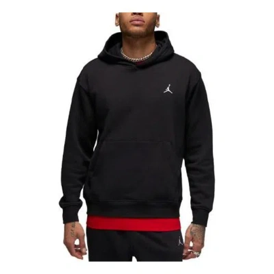 AIR JORDAN AIR JORDAN FLEECE PULLOVER HOODIE 'BLACK'