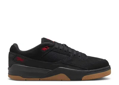 Air Jordan Flight Court 'black Red Gum'