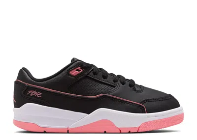 Air Jordan Flight Court Gs 'black White Pink Gaze'