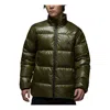 Air Jordan Flight Down Puffer Jacket Asia Sizing 'medium Olive' In Green